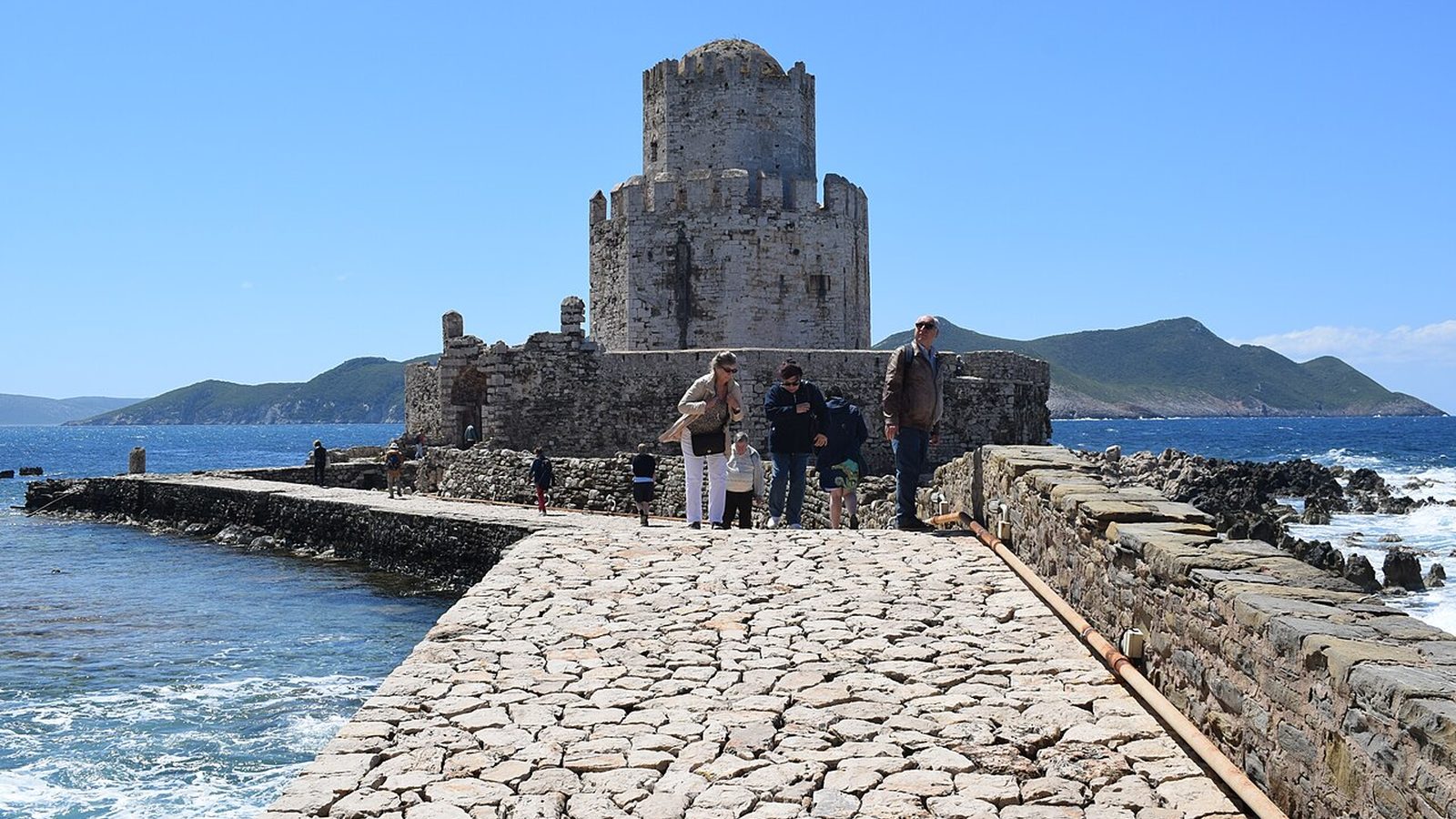 The Venetian sea fortress at Methoni