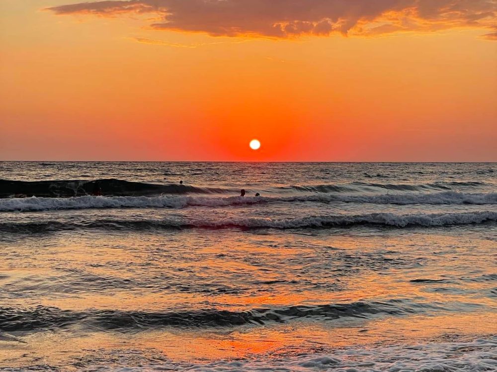 Sunset over the Ionian Sea
